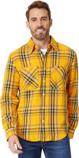 Куртка Valley Twill Flannel Shirt The North Face, цвет Summit Gold Medium Bold Shadow Plaid