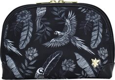 Косметичка Dome Cosmetic Bag Printed Fabric 13002 Anuschka, цвет Jungle Macaws