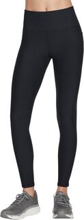 Брюки GO WALK RIBBED HIGH WAIST LEGGING SKECHERS, черный