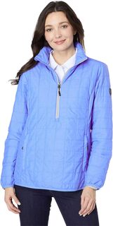 Куртка Rainier Primaloft 1/2 Zip Popover Cutter &amp; Buck, цвет Blue Melange