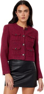 Куртка Pennio Cropped Boucle Jacket Ted Baker, цвет Light Red