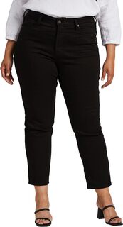 Джинсы Plus Size Infinite Fit High-Rise Straight Leg Jeans W88410INB531 Silver Jeans Co., цвет Black Wash