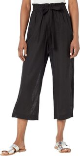 Широкие брюки с завязками спереди MICHAEL Michael Kors, черный