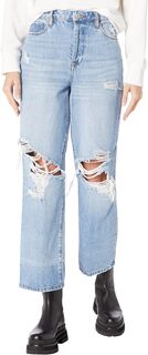 Джинсы Baxter Rib Cage Jeans Straight Leg with Rips in Personal Best Blank NYC, цвет Personal Best