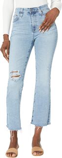 Джинсы Farrah Boot Crop High-Rise Fit in 16 Years Soft Shore AG Jeans, цвет 16 Years Soft Shore