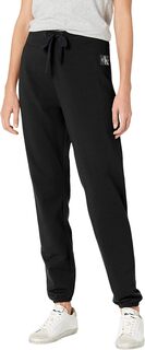 Женские спортивные штаны для джоггеров с логотипом Calvin Klein, черный