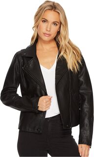 Куртка Faux Leather Moto Jacket Blank NYC, цвет Onyx