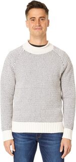 Фирменный свитер с высоким воротником из органического хлопка Fair Isle L.L.Bean, цвет Oatmeal Birdseye L.L.Bean®