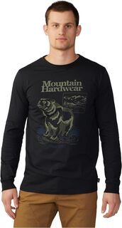 River Bear с длинным рукавом Mountain Hardwear, черный