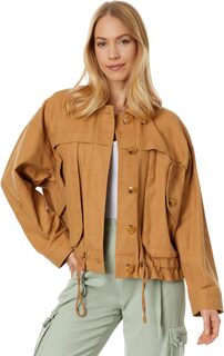 Куртка Linen Utility Jacket in A Game Blank NYC, цвет Camel
