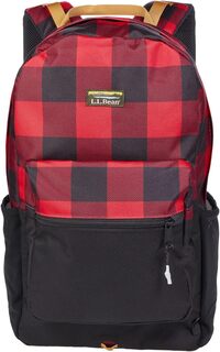 Рюкзак Mountain Classic Cordura Pack Print L.L.Bean, цвет Black/Red Buffalo L.L.Bean®