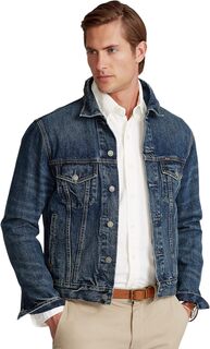 Куртка Denim Icon Trucker Jacket Polo Ralph Lauren, цвет Trenton