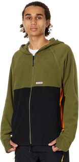 Куртка Polar Fleece Hooded Full Zip Volcom Snow, цвет Military