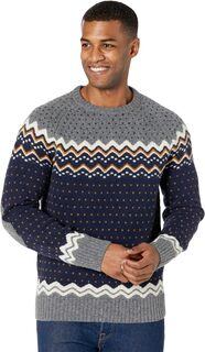 Вязаный свитер Övik Fjällräven, темно-синий Fjallraven