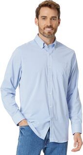 Спортивная рубашка с длинным рукавом Brrr IC в бенгальскую полоску Southern Tide, цвет Cobalt Blue
