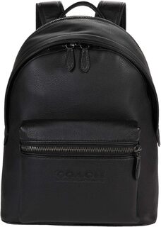 Рюкзак Charter Backpack in Refined Pebbled Leather COACH, цвет JI/Black