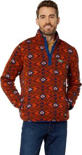 Куртка Sweater Fleece Pullover Printed L.L.Bean, цвет Light Mahogany Geo L.L.Bean®