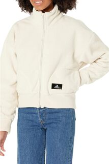 Куртка Holidayz Sherpa Jacket adidas, цвет Alumina