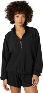 Куртка In Stride 1/2 Zip Pullover Beyond Yoga, цвет True Black