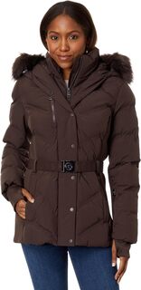 Куртка Belted Chevron Active A422900C MICHAEL Michael Kors, цвет Chocolate