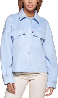 Куртка Soft Faux Suede Shacket Levi&apos;s, цвет Dusty Blue Levis