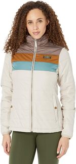 Пуховик Mountain Classic в стиле колор-блок L.L.Bean, цвет Taupe Brown/Gray Birch L.L.Bean®