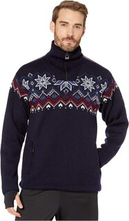 Водонепроницаемый мужской свитер Fongen Dale of Norway, цвет Navy/Off-White/Red Rose/Indigo