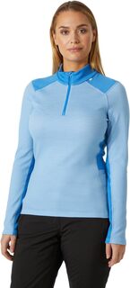 Lifa Merino, средний вес, молния 1/2 Helly Hansen, цвет Bright Blue