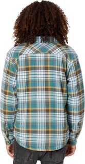Куртка Portland Sherpa Lined Flannel Hurley, цвет Deep Mojito