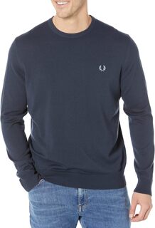 Свитер Classic Crew Neck Jumper Fred Perry, цвет Shaded Navy