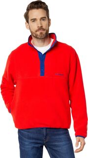 Куртка Bean&apos;s Classic Snap Fleece Pullover Adults L.L.Bean, цвет Lobster Red L.L.Bean®