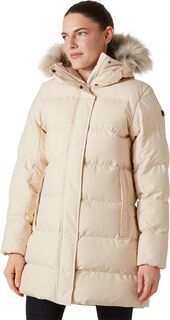 Пуховая парка с цветочным узором Helly Hansen, цвет Cream