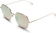Солнцезащитные очки Harlowe DIFF Eyewear, цвет Gold/Taupe Flash