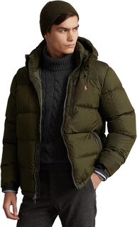 Куртка Water-Repellent Down Jacket Polo Ralph Lauren, цвет Company Olive
