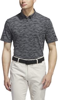 Популярная футболка-поло с принтом adidas, черный