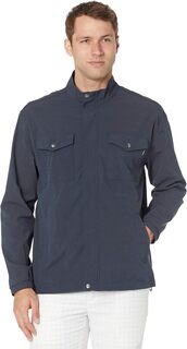 Куртка Full Zip Windbreaker with Chest Pockets Linksoul, темно-синий