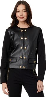 Куртка Button Ponte Jacket MICHAEL Michael Kors, черный