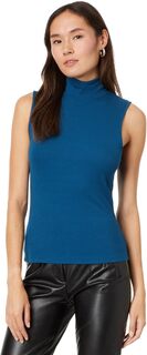 Свитер Essential Sleeveless Mock Neck Sanctuary, цвет Blue Jewel