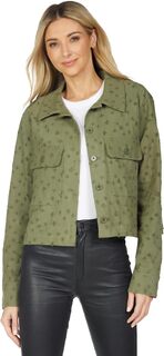Куртка Dodge Long Sleeve Oversized Crop Cargo Jacket Michael Lauren, цвет Military