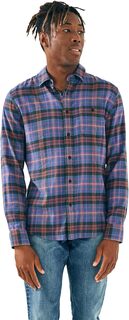 Куртка Super Brushed Flannel Shirt Faherty, цвет Trestle Tree Plaid