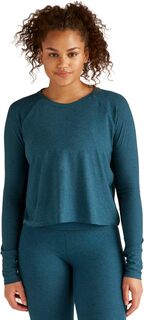 Легкий пуловер Daydreamer Beyond Yoga, цвет Blue Gem Heather