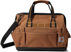 16-дюймовая тяжелая сумка для инструментов с тридцатью карманами Carhartt, цвет Carhartt Brown