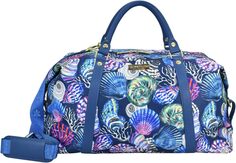 Сумка Great Escape Duffel Printed Fabric 12016 Anuschka, цвет Sea Treasures