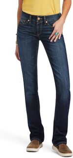 Джинсы R.E.A.L. Mid-Rise Octavia Straight Jeans Ariat, цвет Burbank