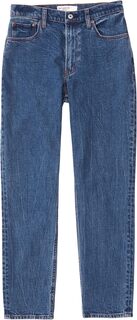 Джинсы High-Rise Mom Jeans Abercrombie &amp; Fitch, цвет Dark