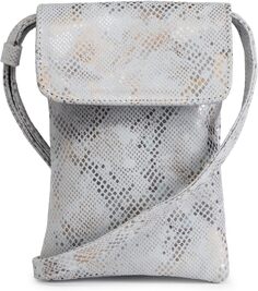 Кожаная сумка через плечо с принтом Penny для телефона CoFi, цвет Multi Metal