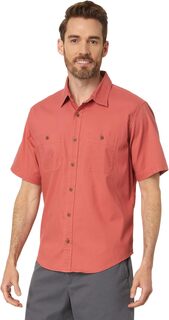 Лагерная рубашка с короткими рукавами и традиционным кроем, промытая озером L.L.Bean, цвет Mineral Red L.L.Bean®