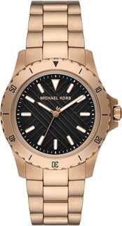 Часы MK9140 - Slim Everest Three Hand Watch Michael Kors, коричневый