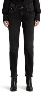 Джинсы Petite Relaxed Tapered Ankle Jeans in Empire Black LAUREN Ralph Lauren, цвет Empire Black