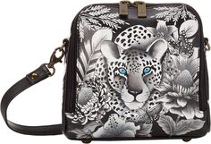 Сумка Zip Around Travel Organizer - 668 Anuschka, цвет Cleopatra&apos;s Leopard